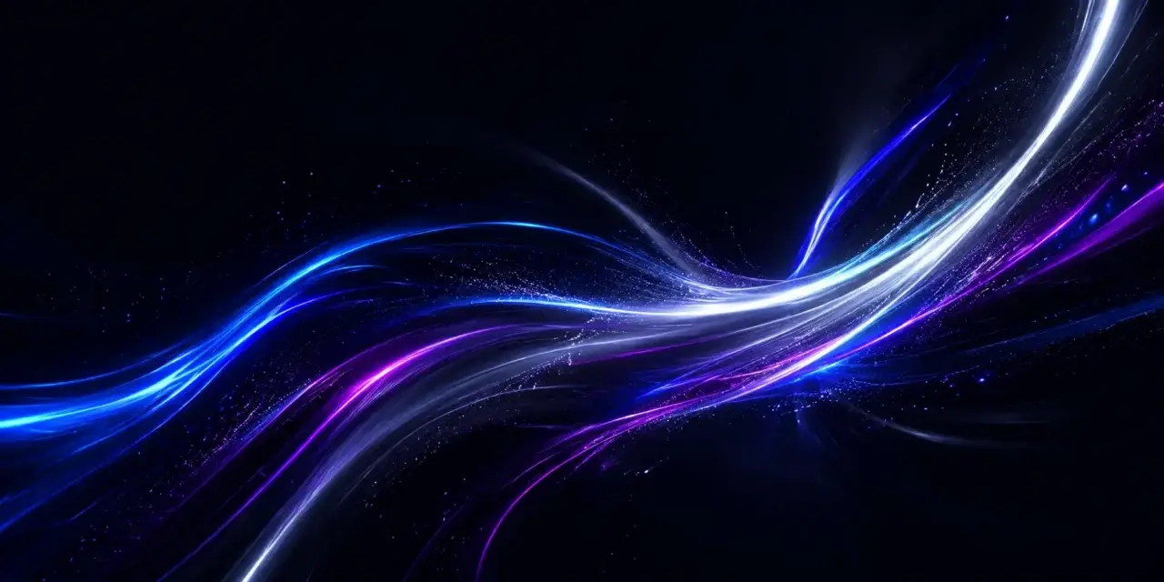decorative lines of light